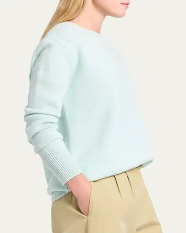 TWP Boy Crewneck Sweater in Italian Cashmere | Thumbnail 4 TWP Boy Crewneck Sweater in Italian Cashmere | Thumbnail 4