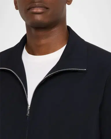 FRAME Men's Wool Full-Zip Blouson | Thumbnail 5 FRAME Men's Wool Full-Zip Blouson | Thumbnail 5
