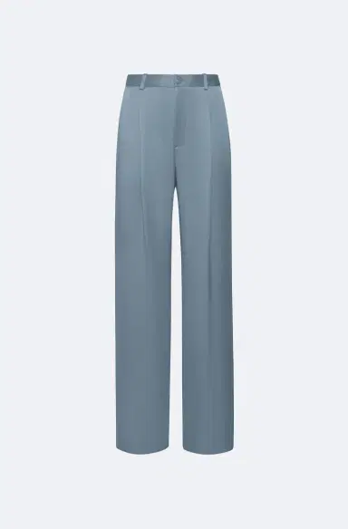 LAPOINTE Satin Relaxed Pleated Pant | Thumbnail 3 LAPOINTE Satin Relaxed Pleated Pant | Thumbnail 3