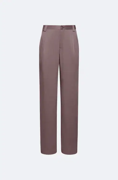Lapointe Satin Relaxed Pleated Pant | Thumbnail 3 Lapointe Satin Relaxed Pleated Pant | Thumbnail 3