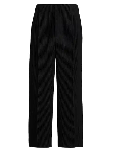 Homme Plissé Issey Miyake Men's Monthly Colors: January Trousers - Black | Thumbnail 1 Homme Plissé Issey Miyake Men's Monthly Colors: January Trousers - Black | Thumbnail 1