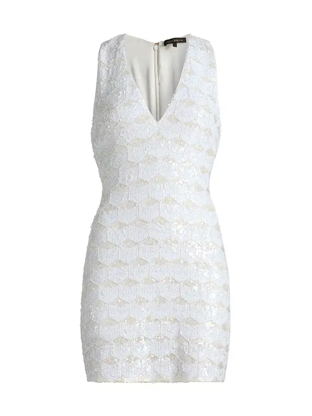 Women's Ari Sequinned Minidress -  Sequin