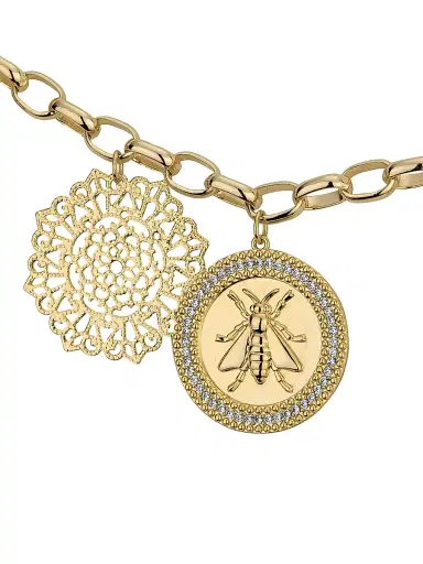Ramy Brook Women's Ariana Goldtone & Mixed-Media Charm Belt | Thumbnail 4 Ramy Brook Women's Ariana Goldtone & Mixed-Media Charm Belt | Thumbnail 4