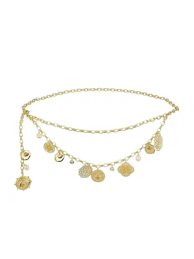 Ramy Brook Women's Ariana Goldtone & Mixed-Media Charm Belt | Thumbnail 6 Ramy Brook Women's Ariana Goldtone & Mixed-Media Charm Belt | Thumbnail 6