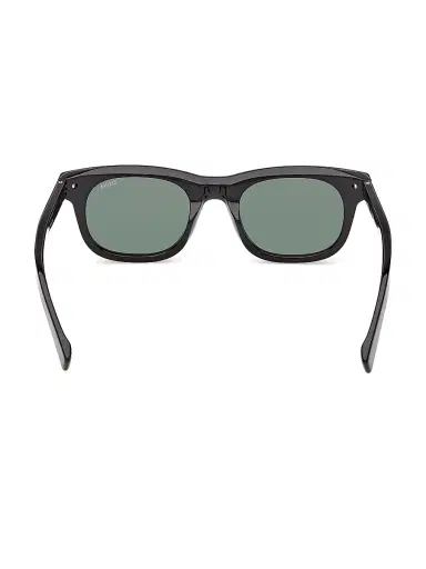Zegna Men's 54MM Square Sunglasses - Black Dark Green | Thumbnail 5