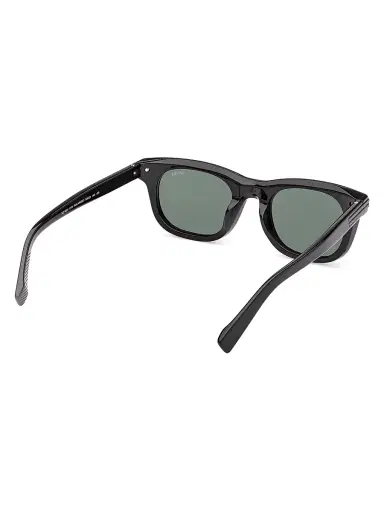 Zegna Men's 54MM Square Sunglasses - Black Dark Green | Thumbnail 6