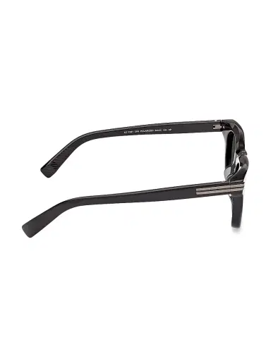 Zegna Men's 54MM Square Sunglasses - Black Dark Green | Thumbnail 7