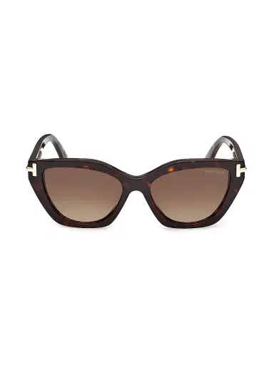 Tom Ford Women's 55MM Cat-Eye Sunglasses - Brown | Thumbnail 2