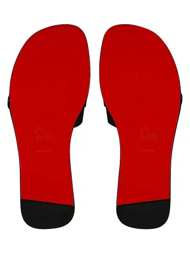 Christian Louboutin Women's Her In Roma Leather Mule Sandals - Black | Thumbnail 5