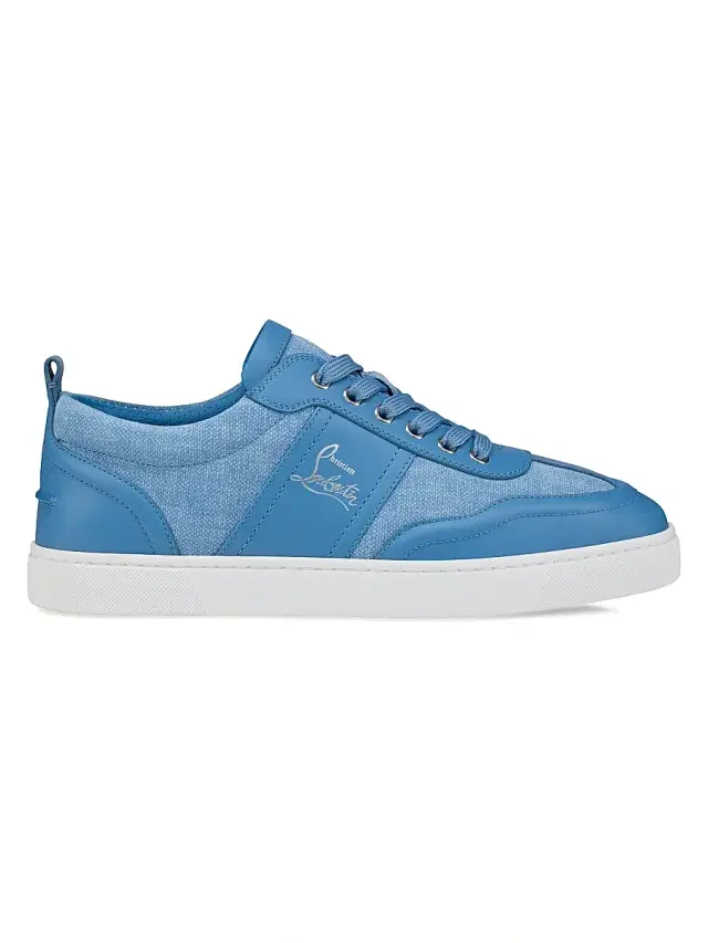 Men's Retero Low Top Sneakers - Ceruleo