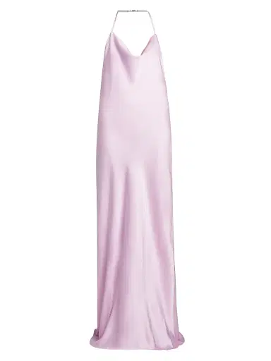 Stella McCartney Women's Enverse Satin Cocktail Slipdress - Light Orchid - Size 10 | Thumbnail 1 Stella McCartney Women's Enverse Satin Cocktail Slipdress - Light Orchid - Size 10 | Thumbnail 1
