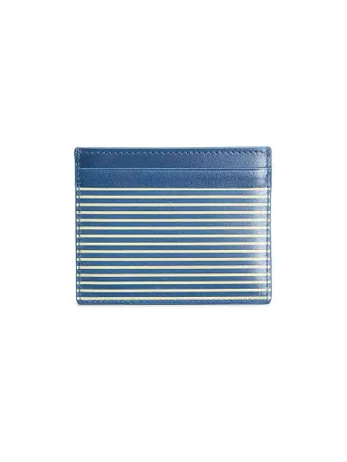 Valentino Garavani Men's VLogo Signature Wallet in Grainy Calfskin with Le Chat De La Maison Print - Azure | Thumbnail 3 Valentino Garavani Men's VLogo Signature Wallet in Grainy Calfskin with Le Chat De La Maison Print - Azure | Thumbnail 3