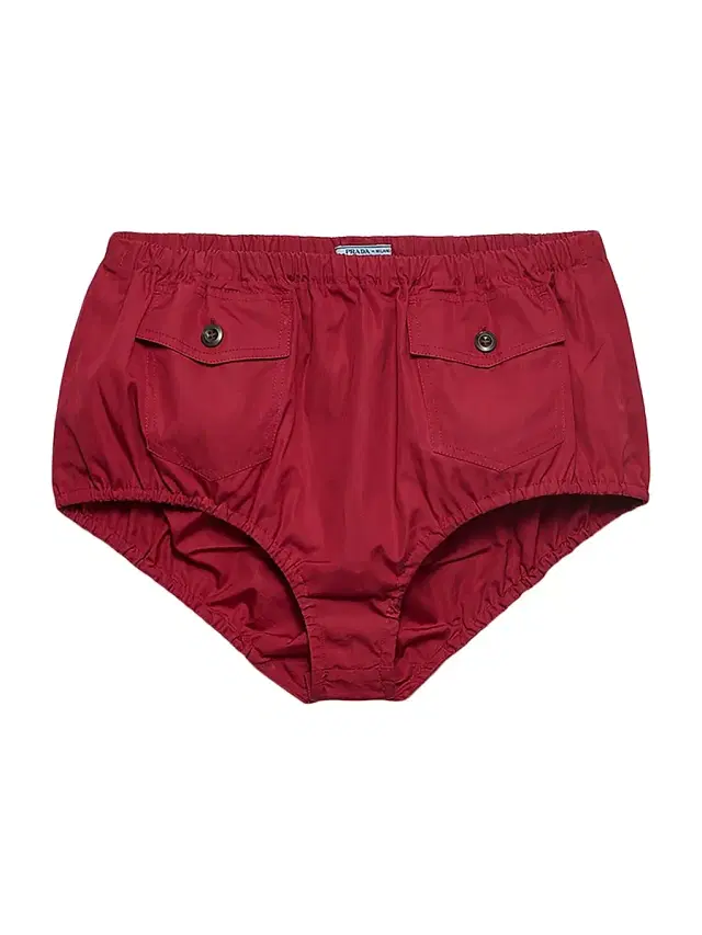 Women's Poplin Shorts - Red