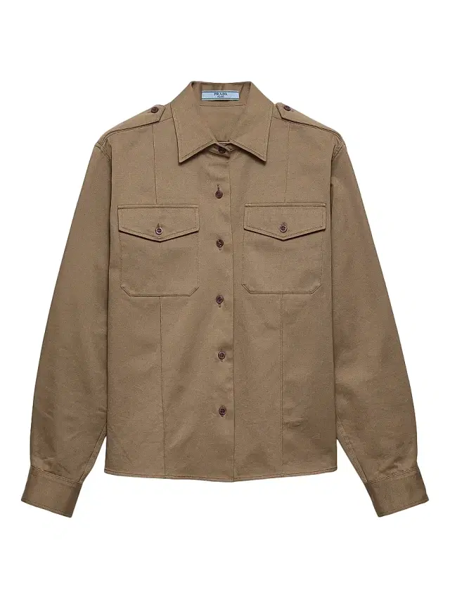 Women's Chino Shirt - Grey