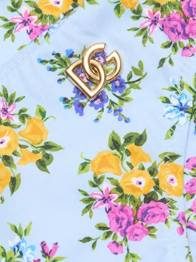 Dolce & Gabbana Women's Floral Tie Bikini | Thumbnail 6