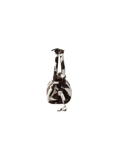 Prada Women's Bonnie Mini Printed Leather Top Handle Bag - White | Thumbnail 6 Prada Women's Bonnie Mini Printed Leather Top Handle Bag - White | Thumbnail 6