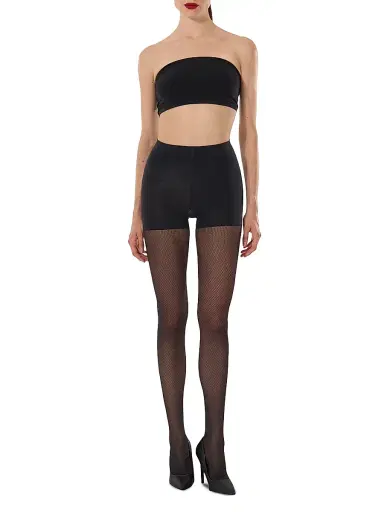 Wolford Women's Backseam Illusion Control-Top Tights - Black - Size Large | Thumbnail 2 Wolford Women's Backseam Illusion Control-Top Tights - Black - Size Large | Thumbnail 2