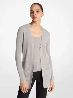 Michael Kors Collection Bette Cashmere Cardigan | Thumbnail 5 Michael Kors Collection Bette Cashmere Cardigan | Thumbnail 5