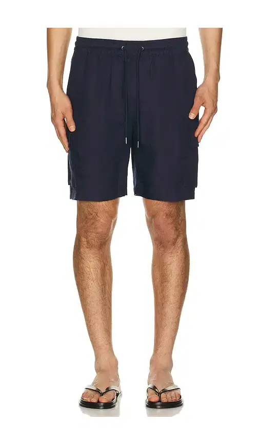 Air Linen Pull-On Cargo Short