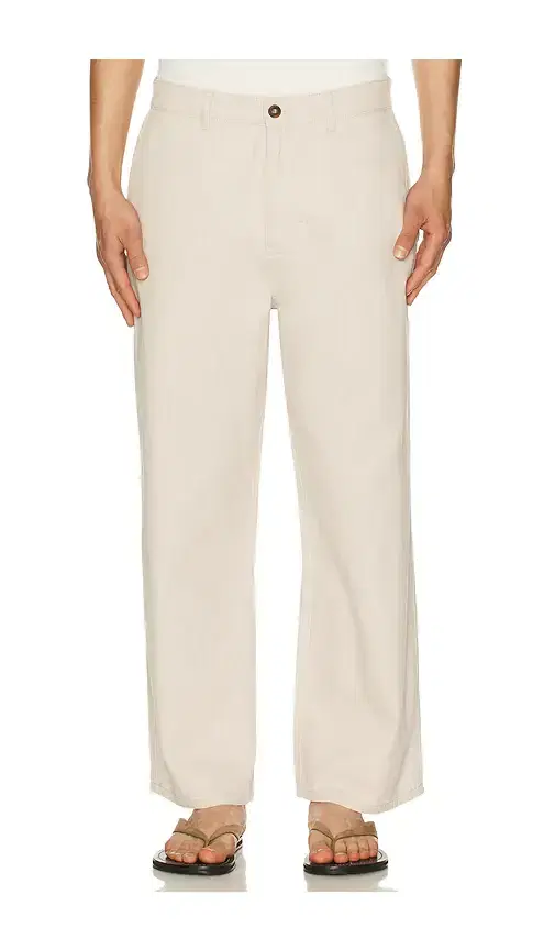 Relaxed Herringbone Pant