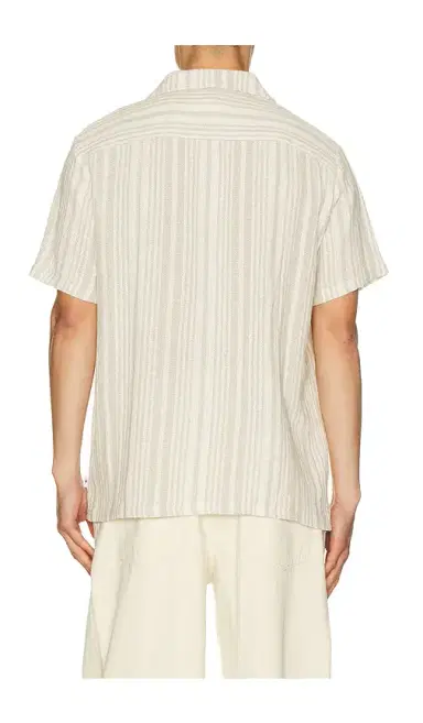 Vintage Summer Basket Weave Camp Shirt | Thumbnail 2