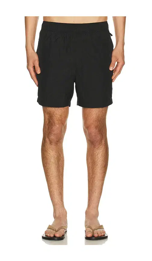 Nylon Crinkle 5 Swim Trunk