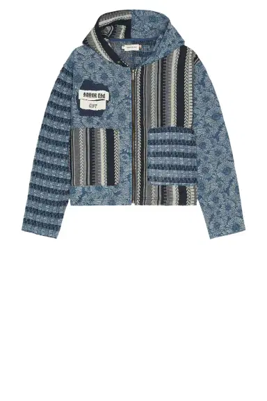 Honor The Gift Indigo Tapestry Hoodie | Thumbnail 9
