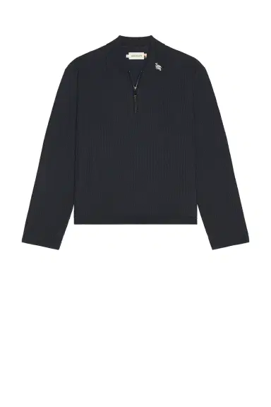 Honor The Gift Wavy Knit Long Sleeve Polo | Thumbnail 6