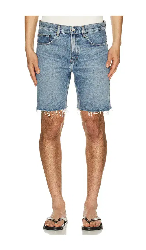 FRAME Relaxed Undone Hem Short