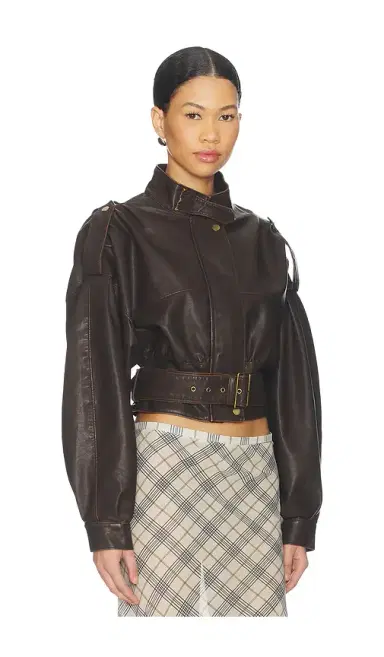 LIONESS Gigi Leather Jacket | Thumbnail 2 LIONESS Gigi Leather Jacket | Thumbnail 2