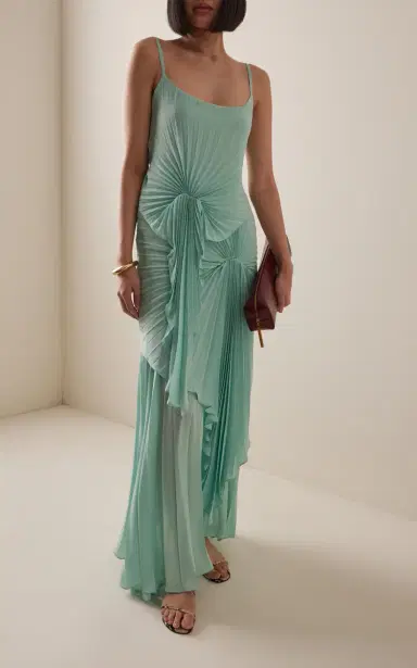 GEORGIA HARDINGE Torrent Georgette Maxi Dress | Thumbnail 2