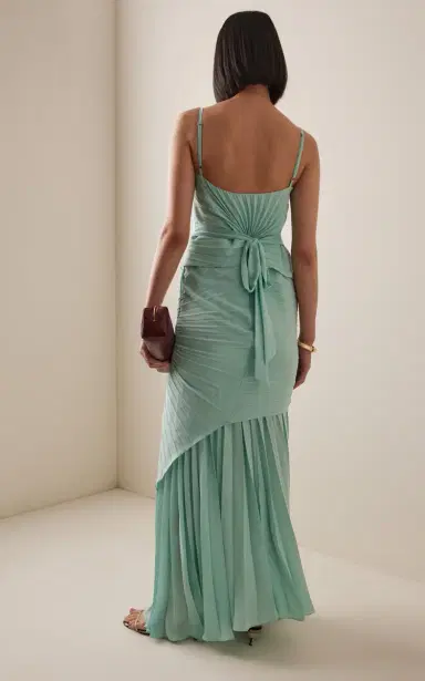 GEORGIA HARDINGE Torrent Georgette Maxi Dress | Thumbnail 4