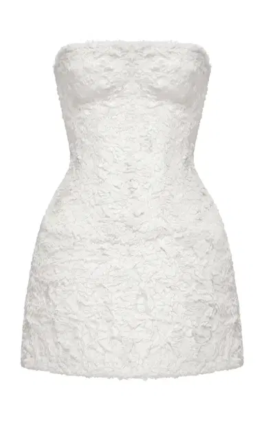 MONTSAND Fur Tube Mini Dress | Thumbnail 1