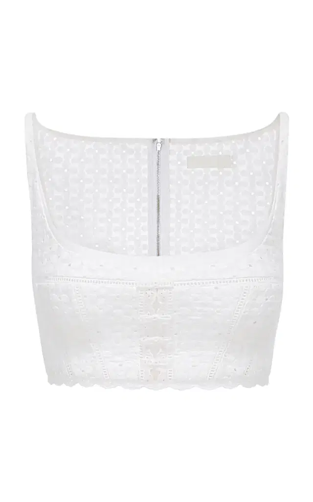 MONTSAND Textured Crop Top