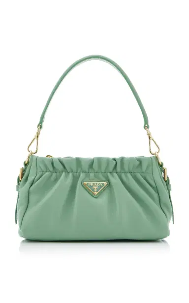 Prada Leather Top Handle Bag | Thumbnail 1