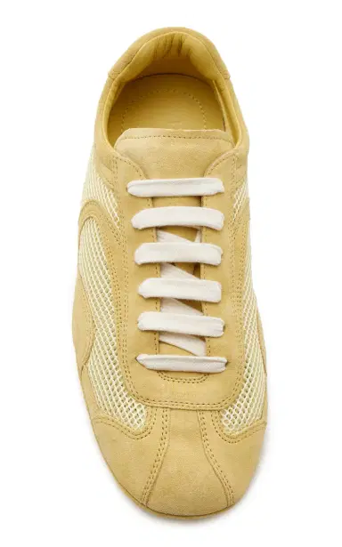 Prada Montecarlo Re-Edition 2005 Suede-Trimmed Mesh Sneakers | Thumbnail 5 Prada Montecarlo Re-Edition 2005 Suede-Trimmed Mesh Sneakers | Thumbnail 5