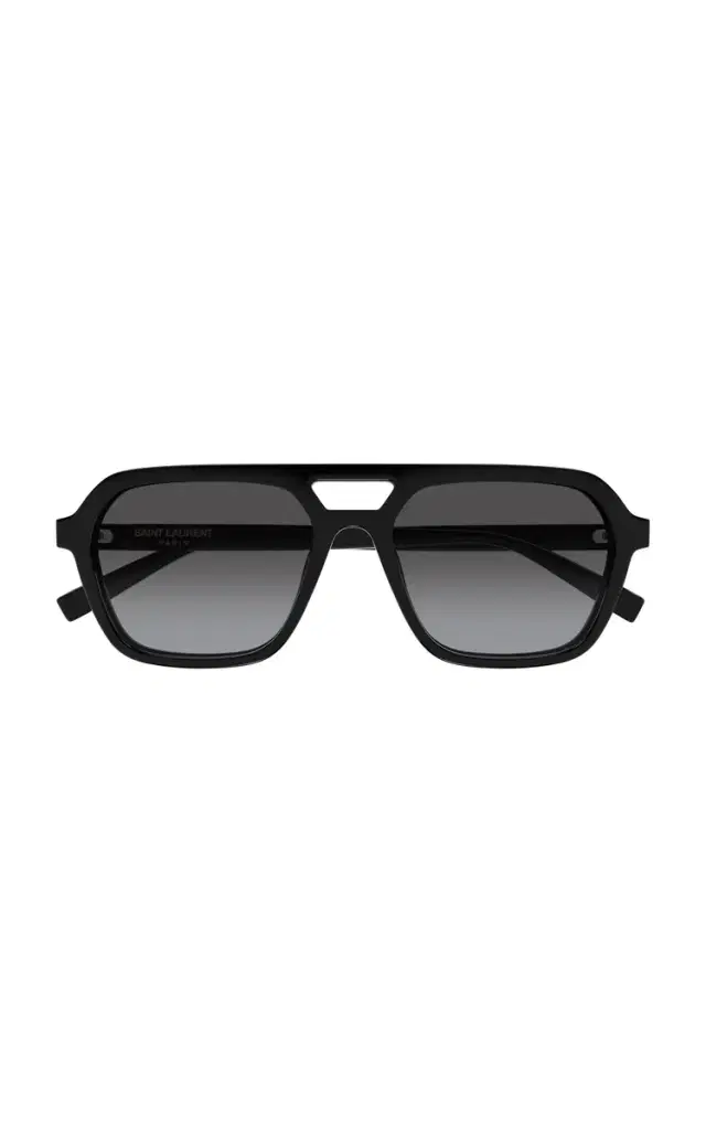 Saint Laurent Aviator-Frame Acetate Sunglasses
