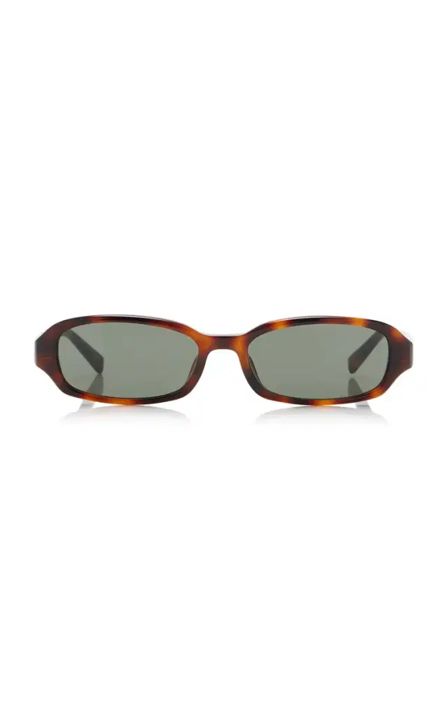 Erin Oval-Frame Acetate Sunglasses
