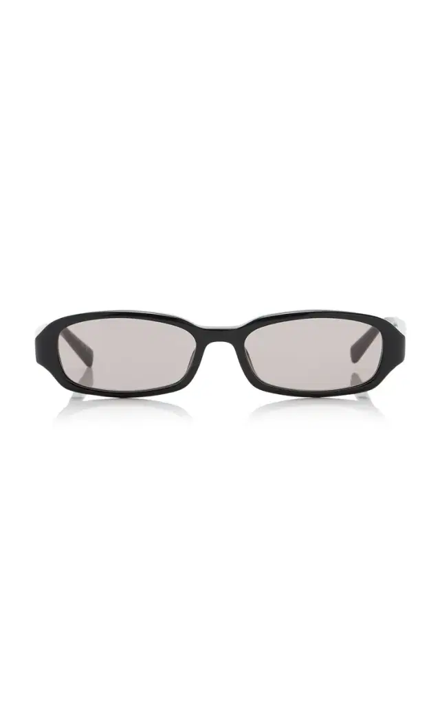 Erin Oval-Frame Acetate Sunglasses
