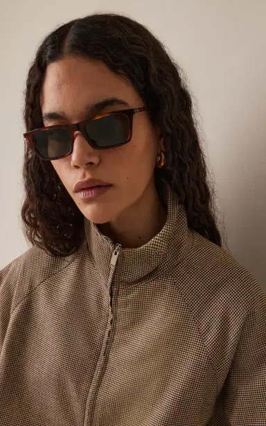 Saint Laurent Betty Thin Square-Frame Acetate Sunglasses | Thumbnail 2 Saint Laurent Betty Thin Square-Frame Acetate Sunglasses | Thumbnail 2