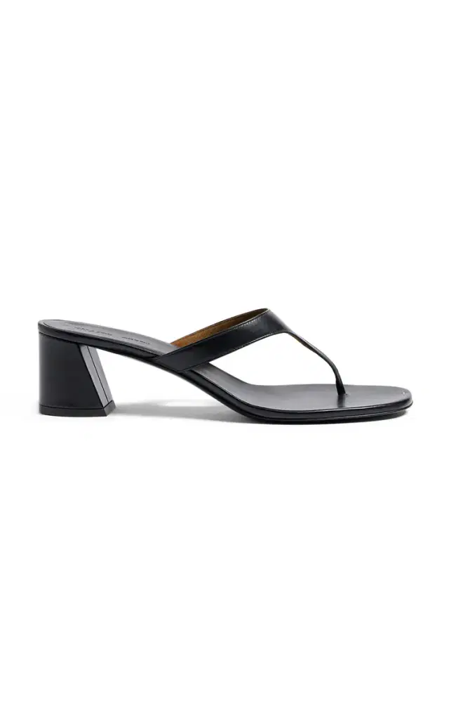 Khaite Archer Leather Sandals