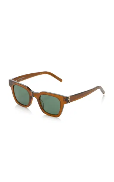 Saint Laurent Square-Frame Acetate Sunglasses | Thumbnail 3