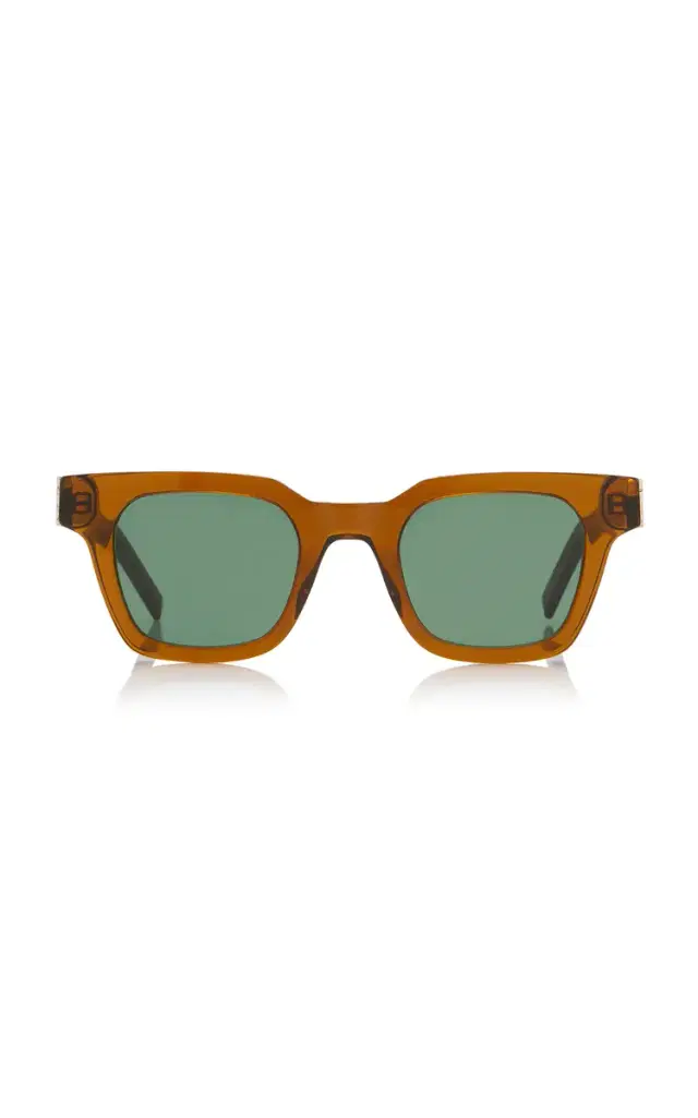 Saint Laurent Square-Frame Acetate Sunglasses