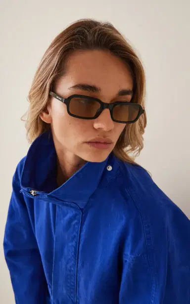 Saint Laurent Square-Frame Acetate Sunglasses | Thumbnail 2