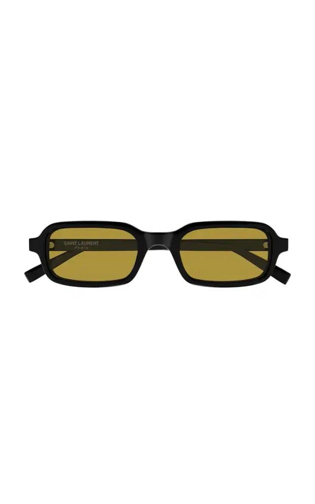 Saint Laurent Square-Frame Acetate Sunglasses