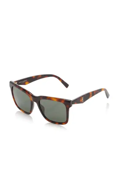 Saint Laurent Square-Frame Acetate Sunglasses | Thumbnail 3