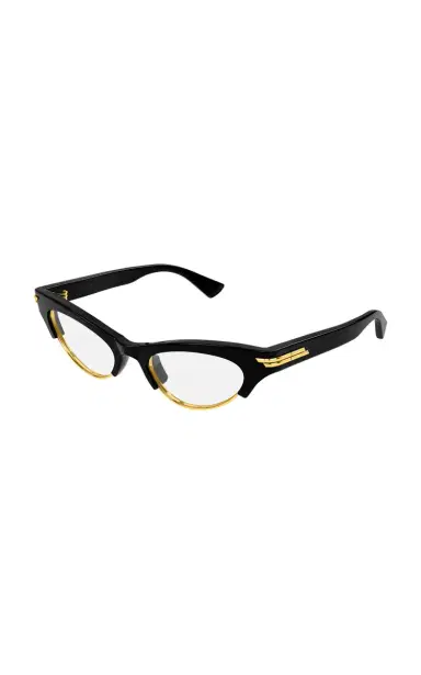Bottega Veneta Cat-Eye Acetate Glasses | Thumbnail 3
