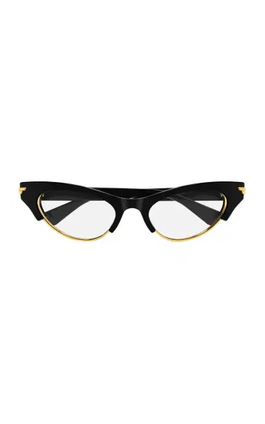 Bottega Veneta Cat-Eye Acetate Glasses | Thumbnail 1