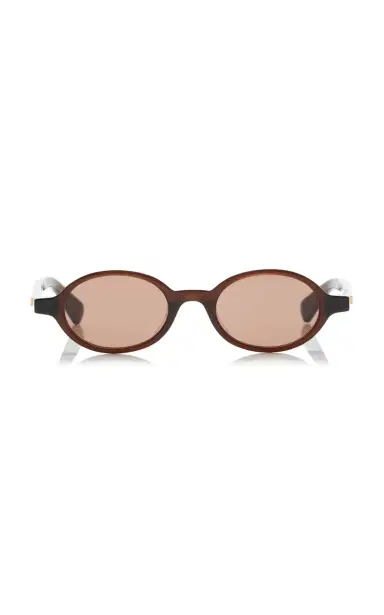 Bottega Veneta Round-Frame Acetate Sunglasses | Thumbnail 1 Bottega Veneta Round-Frame Acetate Sunglasses | Thumbnail 1