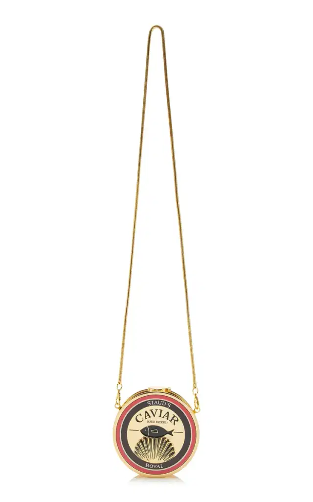Caviar Metal Tin Clutch